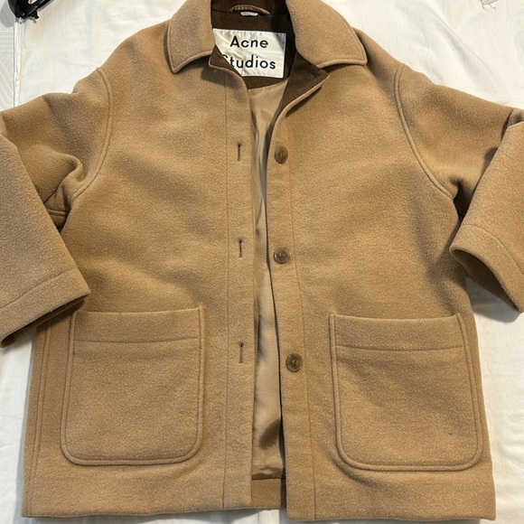 ACNE STUDIOS OVERSIZED WOOL COAT - Picture 9 of 12